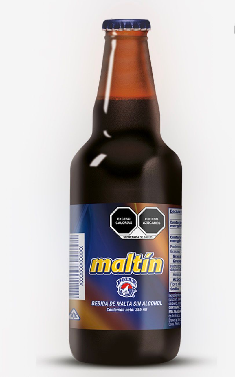 Malta de Caracas Burgers — Bebida de malta sin alcohol, base de cebada.